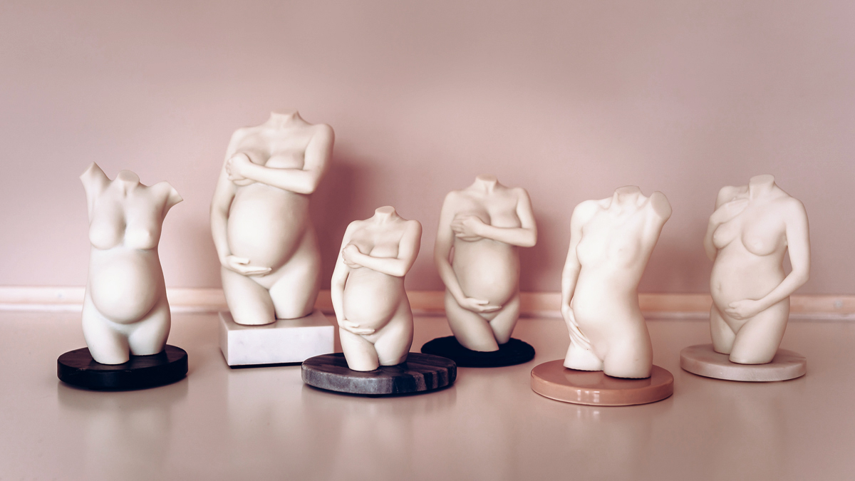 Bodyprint-statue-Babybauch-fotoshooting-gipsabdruck-schwangerschafts-statue-berlin-brandenburg-3D-scan-berlin-babybauch